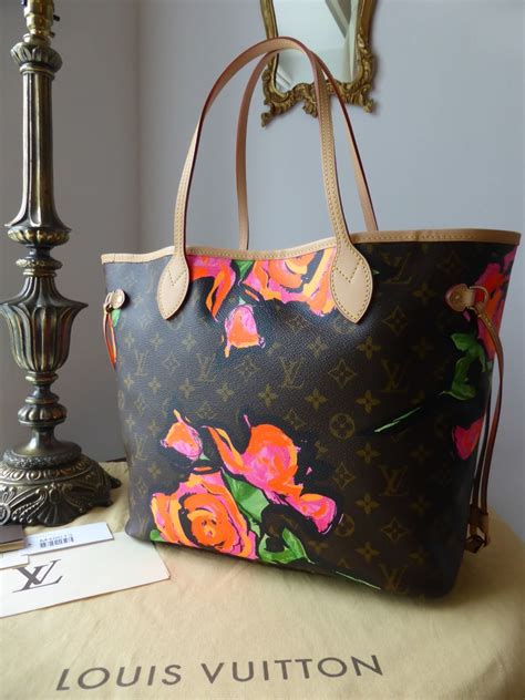 louis vuitton stephen sprouse roses neverfull replica|stephen sprouse bags for sale.